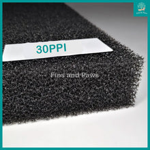 Load image into Gallery viewer, Black Aquarium Reusable Filter Sponge 30ppi