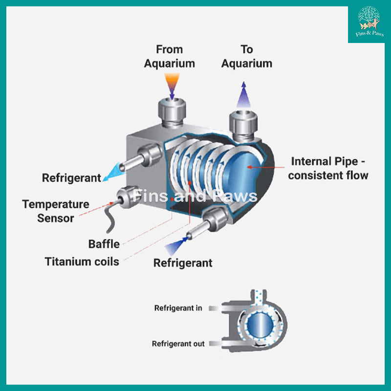 JBJ] Arctica Aquarium Chiller for Freshwater and Marine. 1/15HP, 1