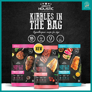 [Absolute Holistic] Kibbles in the Bag Dry Dog Food 2kg/12kg