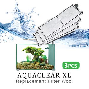 [Resun] 3pcs Replacement Filter Wool for Aquaclear XL Fish Tank (Not Suitable for Aquaclear-S, Aquaclear Lux!)