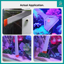 Load image into Gallery viewer, [QANVEE] Algae Scraper with Cleaning Brush Set for Aquarium (Replaceable Scraper Blade with 5 Spare Blades)