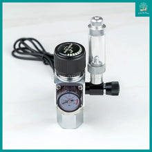 Load image into Gallery viewer, [Aquatic Farmer] Petite CO2 Regulator with Solenoid Valve and Bubble Counter (Face Up)