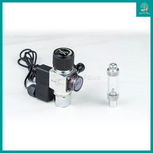 Load image into Gallery viewer, [Aquatic Farmer] Petite CO2 Regulator with Solenoid Valve and Bubble Counter (Face Up)