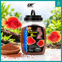 Load image into Gallery viewer, [OF Ocean Free] Confirm Red Pellet Fish Food for Blood Parrot, Cichlid, Freshwater Fish 600g