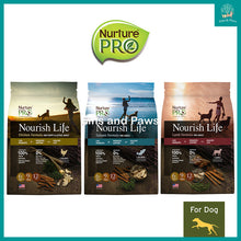 Load image into Gallery viewer, [Nurture Pro] Nourish Life Dog Dry Food 12.5lbs, 26lbs (Salmon / Lamb / Chicken)