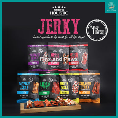 [Absolute Holistic] Grain Free Jerky Dog Treats 100g - Air Dried Recipe