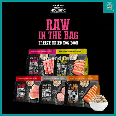 [Absolute Holistic] Raw in the Bag Complete Freeze Dried Dog Food 14oz (397g)
