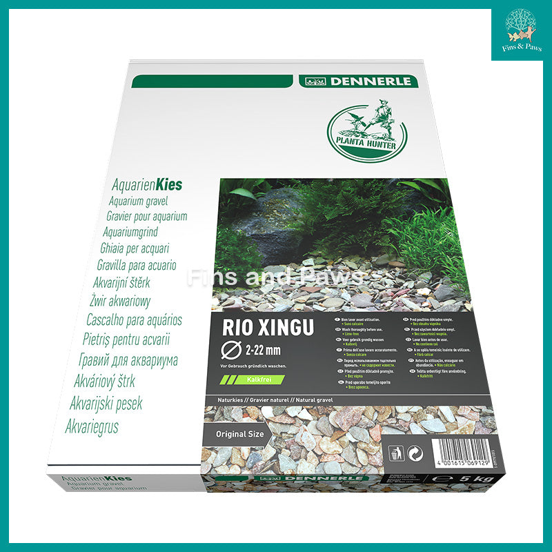 [Dennerle] Plantahunter Natural Gravel - Rio Xingu 5kg