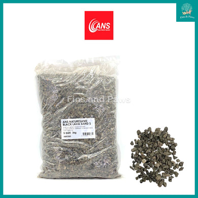 [ANS] Naturesand Black Lava Sand S for Aquarium - 3kg