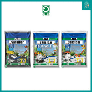 [JBL] Sansibar Aquarium Sand 5kg (Dark / River / White)