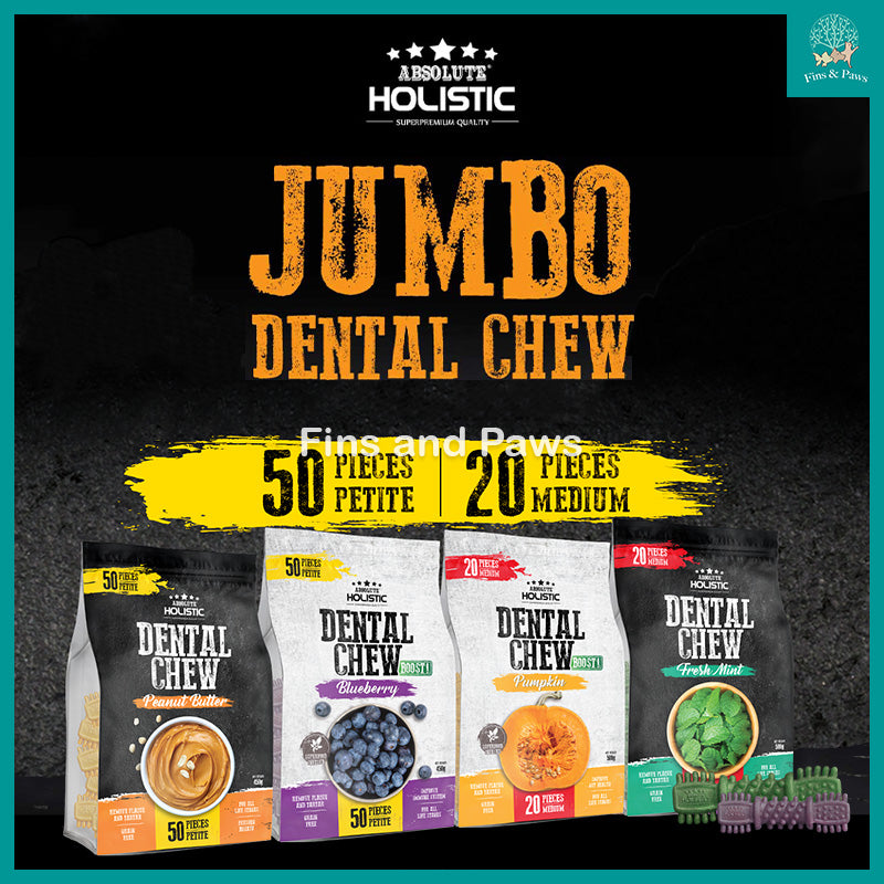 [Absolute Holistic] Dog Dental Chew Jumbo Pack 500g