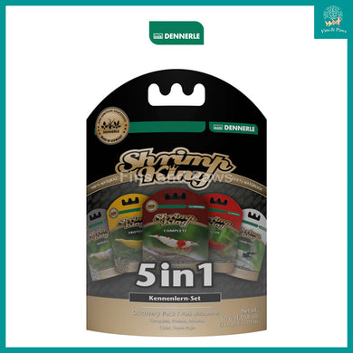 [Dennerle] Shrimp King 5 in 1 ( 5 x 6g ) with Vitamins, Calcium, Minerals, Trace Elements and Fiber