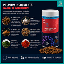 Load image into Gallery viewer, [Bioscape] Insectivore Carnivore Pellets Fish Food (Made in Europe) – Ideal for medium carnivorous aquarium fish