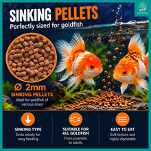 Load image into Gallery viewer, [Bioscape] Insectivore Goldfish Sinking Pellets Fish Food 150g (Made in Europe) – Ideal for Goldfish, Fancy Goldfish, including Oranda, Ranchu and Ryukin