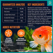Load image into Gallery viewer, [Bioscape] Insectivore Goldfish Sinking Pellets Fish Food 150g (Made in Europe) – Ideal for Goldfish, Fancy Goldfish, including Oranda, Ranchu and Ryukin