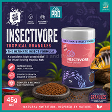 Load image into Gallery viewer, [Bioscape] Insectivore Tropical Granules Fish Food (Made in Europe) – Ideal for small to medium tropical aquarium fish