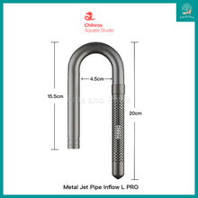 Load image into Gallery viewer, [Chihiros] Inflow Outflow Pro Metal Jet Pipe M / L (Aquarium Inlet and Outlet Pipe)