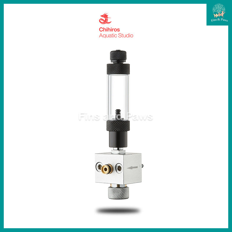 [Chihiros] Manifold Block with Bubble Counter for CO2 Regulator Pro (for CO2 injection into additional planted aquarium)