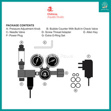 Load image into Gallery viewer, [Chihiros] CO2 Regulator Pro with Solenoid Valve and Bubble Counter