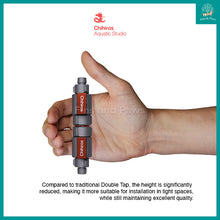 Load image into Gallery viewer, [Chihiros] Double Tap Quick Connector for Aquarium Filter Hose