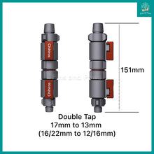Load image into Gallery viewer, [Chihiros] Double Tap Quick Connector for Aquarium Filter Hose