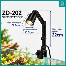 Load image into Gallery viewer, [Raw Elements] COCO Foldable Aquarium LED Spotlight 5V 1A USB (ZD-202)