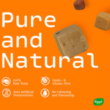 Load image into Gallery viewer, [Happi Skippi] Just Freeze-dried Treat for Cats and Dogs 10g (Crunchy Chicken Salmon Duck Functional Raw Treat Topper Mixer)