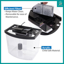 Load image into Gallery viewer, [Resun] 3.8L Lucent Tabletop Aquarium Fish Tank (with LED Lights and Filter)