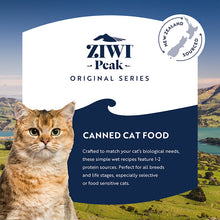 Load image into Gallery viewer, [Ziwi Peak] Canned Wet Cat Food 85g (No Grain, No Potato, All Life Stage)