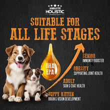 Load image into Gallery viewer, [Absolute Holistic] Wild Salmon Fish Oil Natural Pet Supplement for Cats &amp; Dogs 250ml