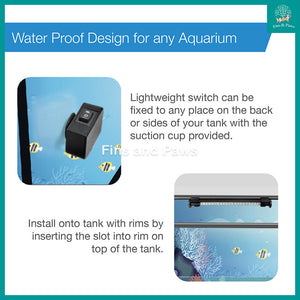 Aquasyncro] DAYLIGHT Aquarium LED Light for 45-60cm Aquarium Fish Tank