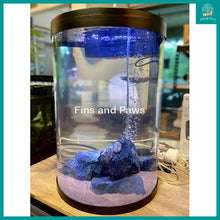 Load image into Gallery viewer, [Resun] Fullview 360° Round Aquarium Fish Tank (with LED Lights and Filter)