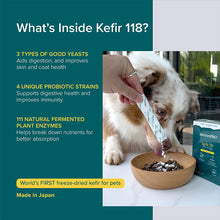 Load image into Gallery viewer, [Nurture Pro] Kefir 118 for Dog &amp; Cat (2g x 15s) | Freeze Dried Probiotics, Supplements, Appetite Booster All Natural Vitamin