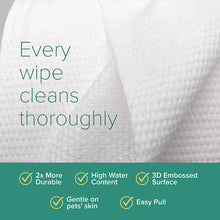 Load image into Gallery viewer, [Nurture Pro] AG Silver Pet Wipes 100pcs | Thick, Soft, Alcohol-Free Antibacterial Wet Wipes for Dogs, Cats &amp; Small Pets