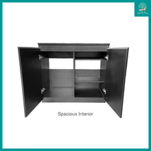 Load image into Gallery viewer, [Crystal] Monochrome Series 3ft Designer Aquarium Cabinet (L90cm x W45cm x H80cm)