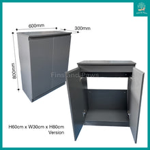 Load image into Gallery viewer, [Crystal] Monochrome Series 2ft (60cm), 3ft (90cm) and 4ft (120cm) Designer Aquarium Fish Tank Cabinet
