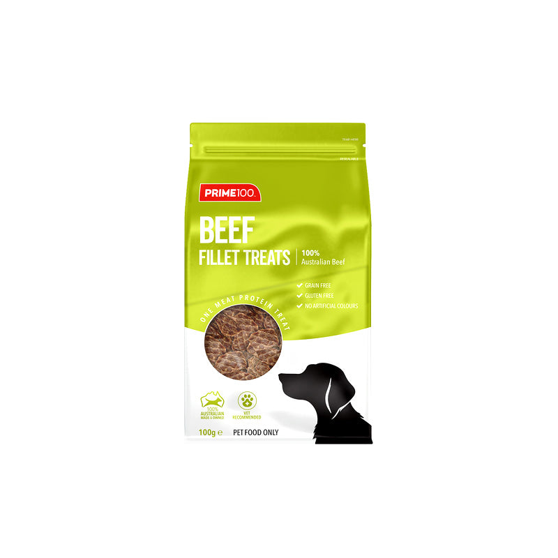 [Prime100] Single Protein Fillet Jerky Dog Treats 100g