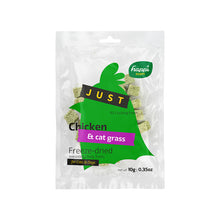 Load image into Gallery viewer, [Happi Skippi] Just Freeze-dried Treat for Cats and Dogs 10g (Crunchy Chicken Salmon Duck Functional Raw Treat Topper Mixer)