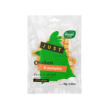 Load image into Gallery viewer, [Happi Skippi] Just Freeze-dried Treat for Cats and Dogs 10g (Crunchy Chicken Salmon Duck Functional Raw Treat Topper Mixer)