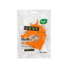 Load image into Gallery viewer, [Happi Skippi] Just Freeze-dried Treat for Cats and Dogs 10g (Crunchy Chicken Salmon Duck Functional Raw Treat Topper Mixer)