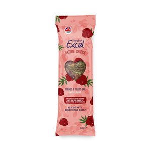[Burgess] Excel Nature Snacks Forage & Feast Bar 60g for Rabbit Treats, Guinea Pig Treats and Chinchilla Treats