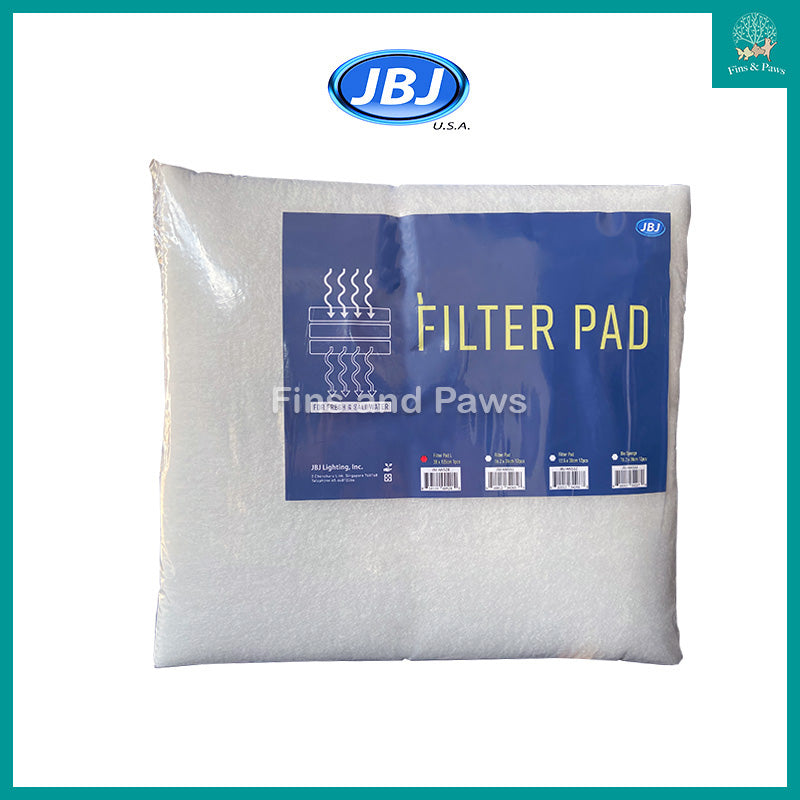 JBJ Large White Aquarium Filter Wool for Freshwater and Saltwater 125cm x 38cm