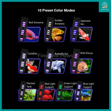 Load image into Gallery viewer, [KZJ] S3 LED Aquarium Light with 10 Color Modes (suitable for Arowana, Goldfish, Discus, Tropical, Low Tech Planted, etc)