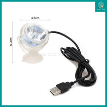 Load image into Gallery viewer, [KAO KUI] USB 1W LED Submersible Mini Spotlight Auto-Colour-Change (Suitable for small Pond or Aquarium)