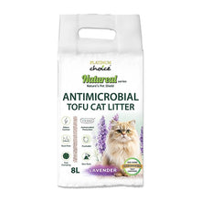 Load image into Gallery viewer, [Platinum Choice] Natureal Antimicrobial Tofu Cat Litter 8L (Bundle of 6). Anti Odor, Anti-Ammonia.