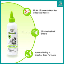 Load image into Gallery viewer, [Platinum Choice] NATUREAL Ear Care 125ml for Dogs and Cats (Wax, Ear Mites and Odours)