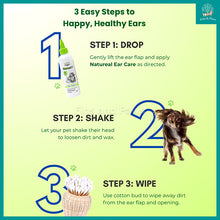 Load image into Gallery viewer, [Platinum Choice] NATUREAL Ear Care 125ml for Dogs and Cats (Wax, Ear Mites and Odours)
