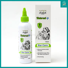 Load image into Gallery viewer, [Platinum Choice] NATUREAL Ear Care 125ml for Dogs and Cats (Wax, Ear Mites and Odours)