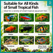 Load image into Gallery viewer, [Relive] Tropical Fish Tiny Pellet Aquarium Fish Food 70g – Essential Nutrition and Colour Enhancement For Small Tropical Fish
