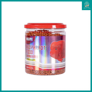 [Relive] Red Parrot Food (Suitable for Blood Parrot, Luohan and Parrot Fish) Pellet 260g
